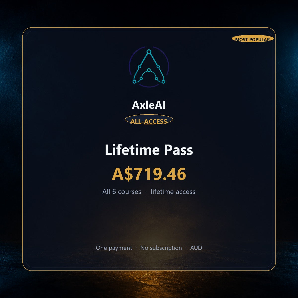 All-Access Lifetime Pass